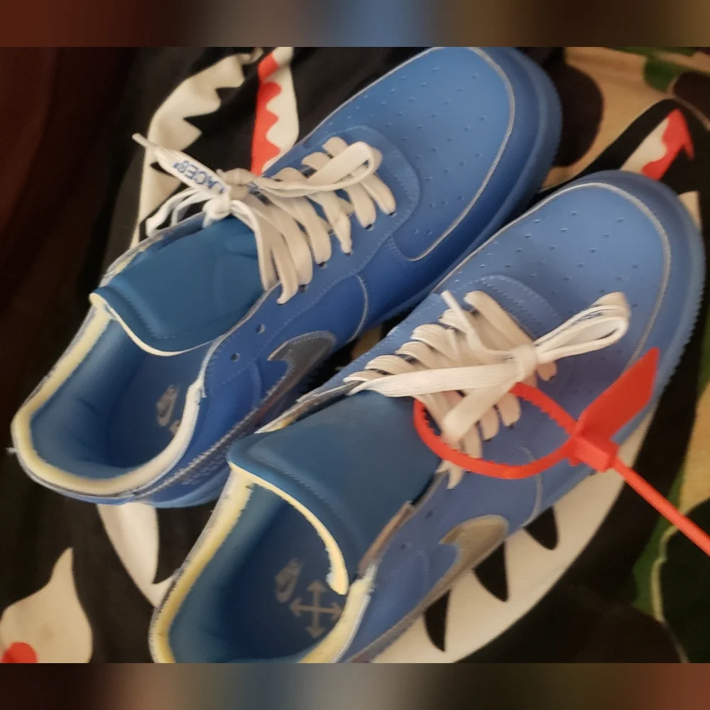 Nike Air Force 1 LowOff-White MCA University Blue - Picture 6 of 6